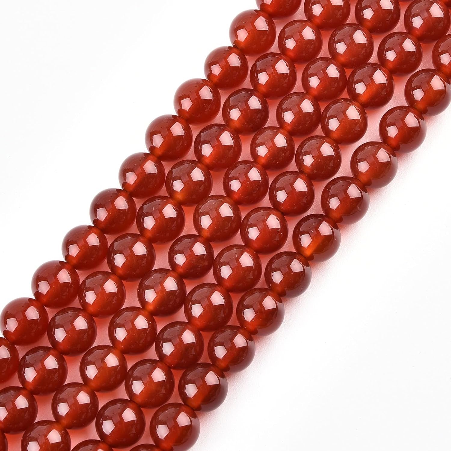 12Mm Natural Indian Agate Beads round Gemstone Loose Beads for Jewelry Making (31-33Pcs/Strand)