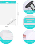 Sticky Mini Easel Pad, 15 X 18 Inches, Self Stick Flip Chart Paper,Sticky Chart Paper for Teachers, Anchor Chart Paper for Office, 30 Sheets/Pad, 3 Pads…