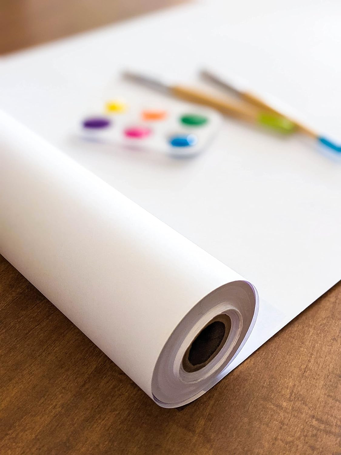 2 Pack of 18-Inch Easel Paper Roll for Arts &amp; Crafts, Fits Most Standard Kids Easels, 100-Foot Rolls, 18&quot;X100&#39;