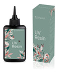 UV Resin 200G/7Oz One Minute Fast Curing Clear Hard Type for Polymer Clay Seal, Tumbler, Pen, DIY Earring Pendant Jewelry Making