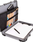 6838AG Sketch Board, Portable Drawing Surface with Internal Art & Craft Storage, Grey