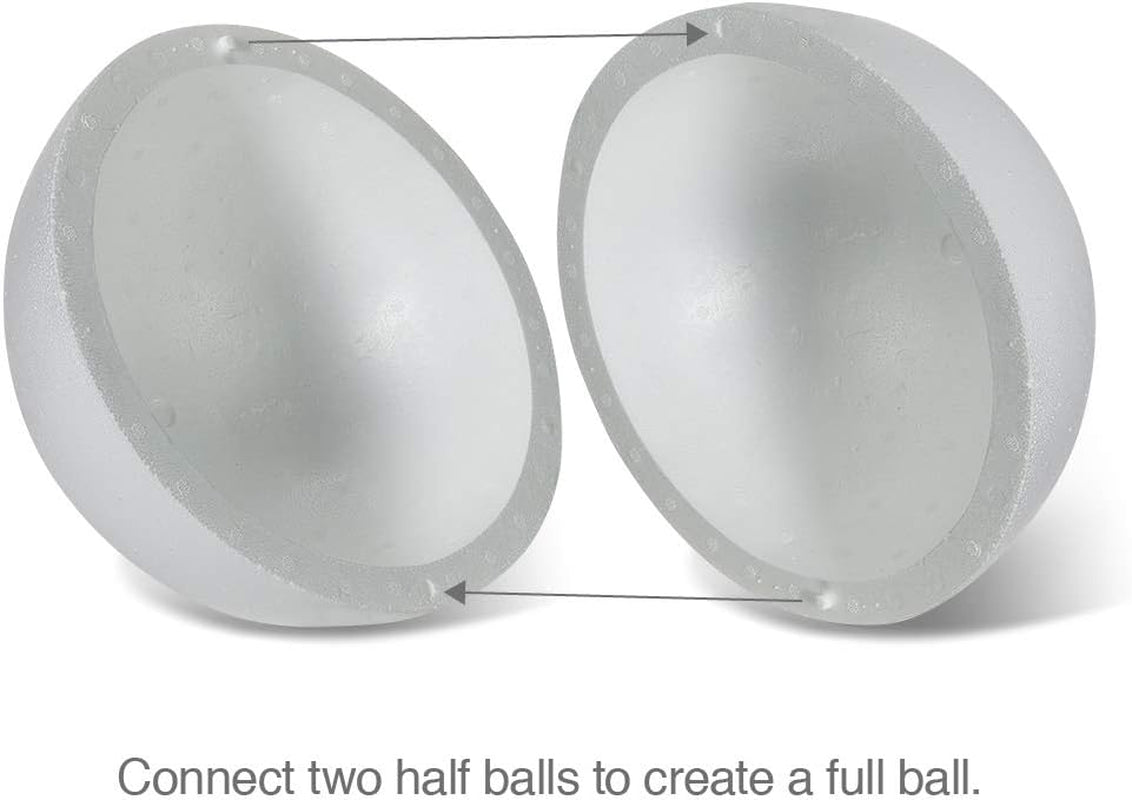 Smoothfoam Hollow Half Ball White