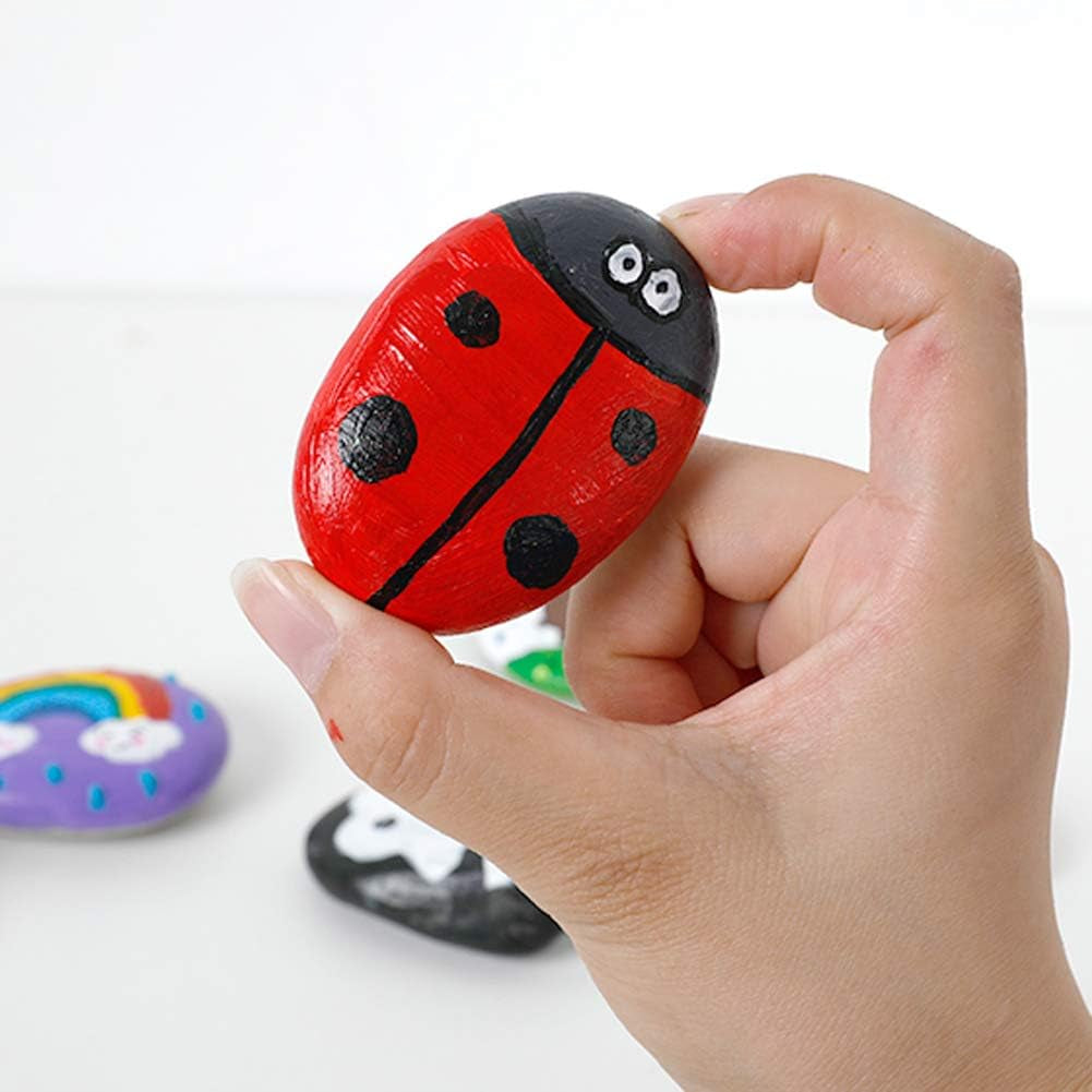 19PCS Mandala Dotting Tools Set with a Zipper Storage Bag for Painting Rocks,  Mandala Stencil Ball Stylus Paint Tray Set