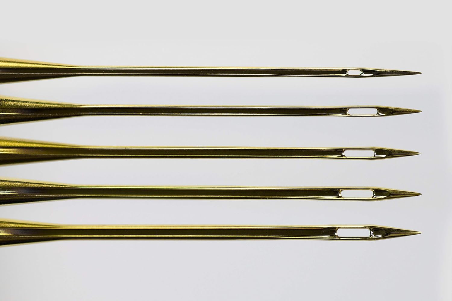 - Titanium-Coated Topstitch Needles #90/14 - for Quilting, Embroidery, and Sewing, 5 Count