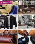 Vinyl and Leather Repair Kit - Restorer of Your Furniture, Jacket, Sofa, Boat or Car Seat, Super Easy Instructions to Match Any Color, Restore Any Material, Bonded, Italian, Pleather, Genuine