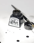 Drawing Ink, 30Ml Bottle, Black Dropper Cap