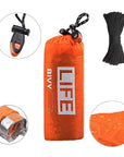 Survival Tube Emergency Tent With Whistle
