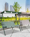 77"x43" Patio Outdoor Garden Swing 300D Canopy Replacement Porch Top Cover Seat