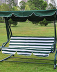 77"x43" Patio Outdoor Garden Swing 300D Canopy Replacement Porch Top Cover Seat