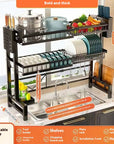 Adjustable Kitchen Dish Rack