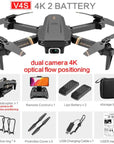 V4 RC Drone: 4K HD Camera, WiFi FPV