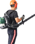 OSAKAPRO 52CC 2-Cycle Gas Backpack Leaf Blower With Extention Tube,green