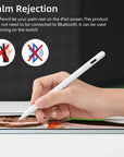 For Apple Pencil 2 1 Palm Rejection Power Display iPad Accessories iPad 2022 2021 2020 2019 2018 Pro 11 12.9 Air Mini Stylus Pen