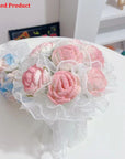 Artificial Knitting Flowers Bouquet