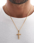 Crucifix Gold Necklace