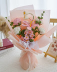 Artificial Knitting Flowers Bouquet