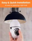 1080P Light Bulb Spy Camera